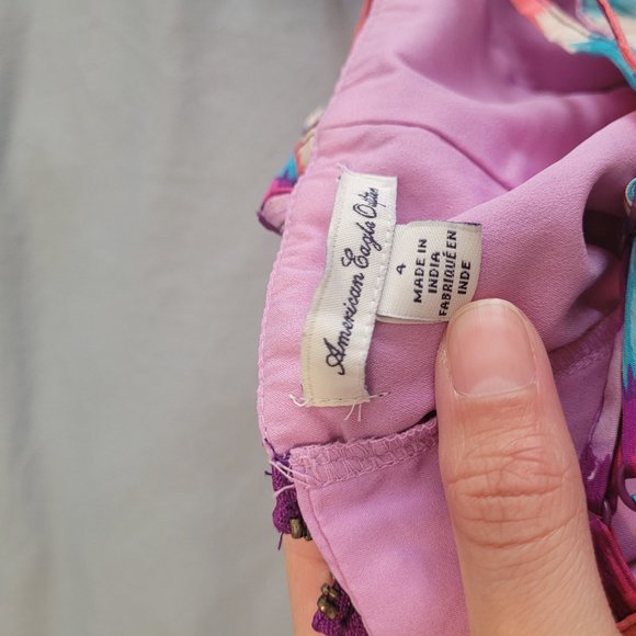 Summery American Eagle Mini Dress (Like New!) - Picture 3 of 3